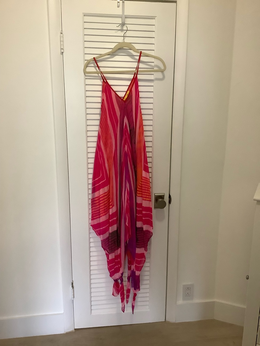 RollerRabbit pink silk scarf dress